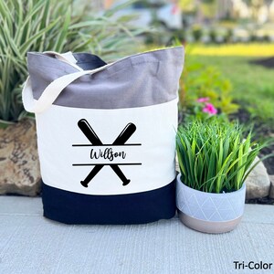 Custom Baseball Tote Bag, Custom Baseball Bag, Gifts for Team, Baseball Mom Bag, Custom Tote Bags, Sports Bag, Gift for Baseball Mom