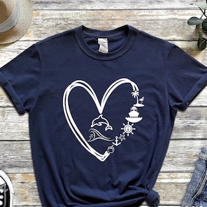 Dolphin Shirt Women, Summer Shirt, Dolphin Lover Tank Top, Summer Gift Tank, Sea World Shirt, Dolphin Lover, Shirt Gifts for Women, Gift Tee