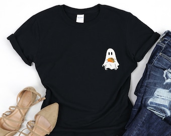 Halloween Taco Shirt, Mexican Mom Shirt, Funny Gift For Taco Lover, Tacos Gift Shirt, Cute Halloween Ghost Taco Shirt, Tacos Party Shirt