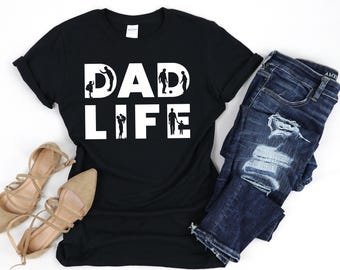 Dad Life Shirt for New Dads, Fun Dad Life Tee, Perfect Father’s Day & Christmas Gift, Father’s Day Apparel