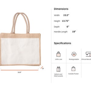 Girls Trip Tote Bag: Weekend Getaway, Vacation Favor image 2