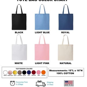 Dog Tote Bag: Personalized Canvas Carryall (Custom Text Options) image 3