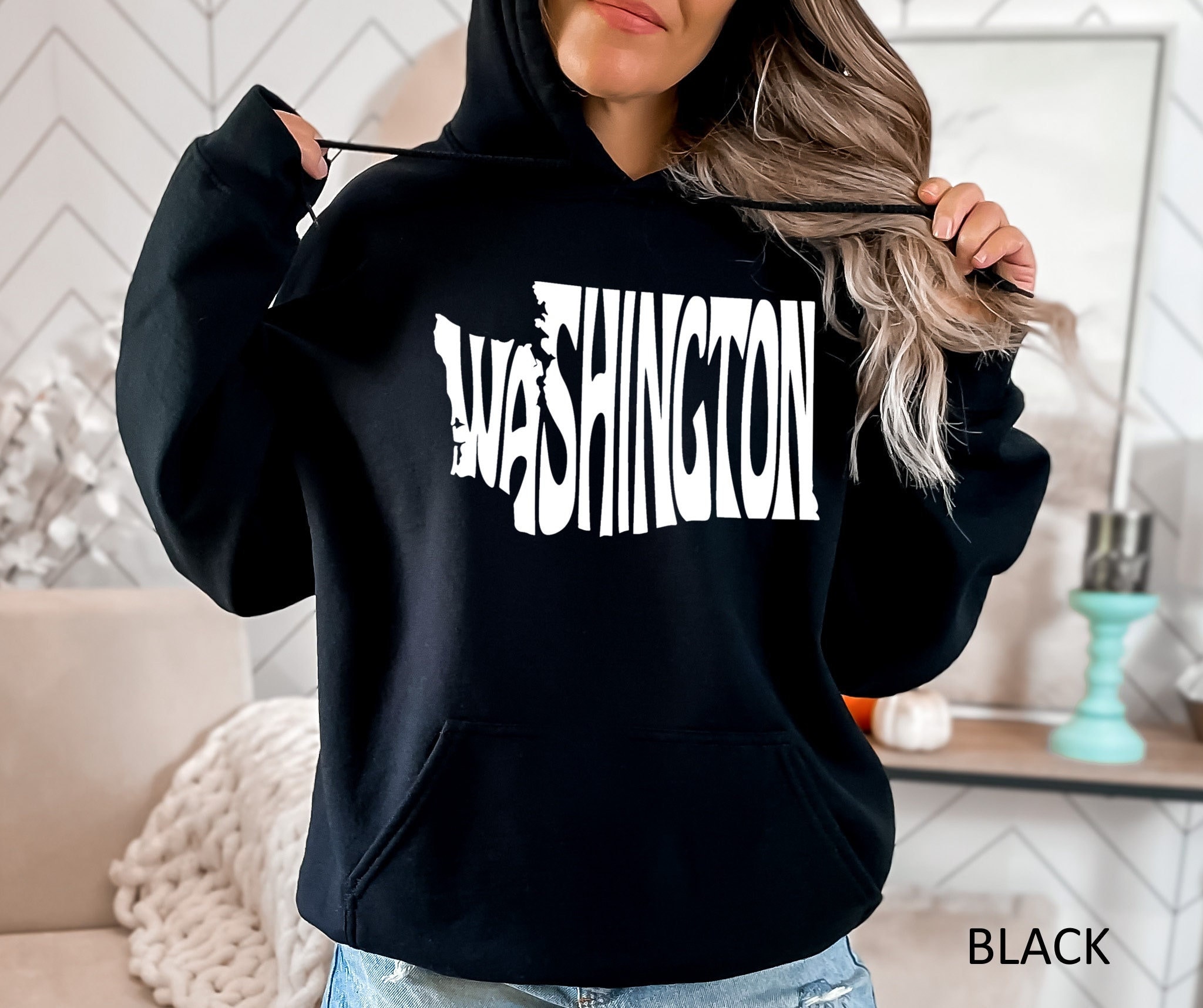 Washington Hoodie - Etsy