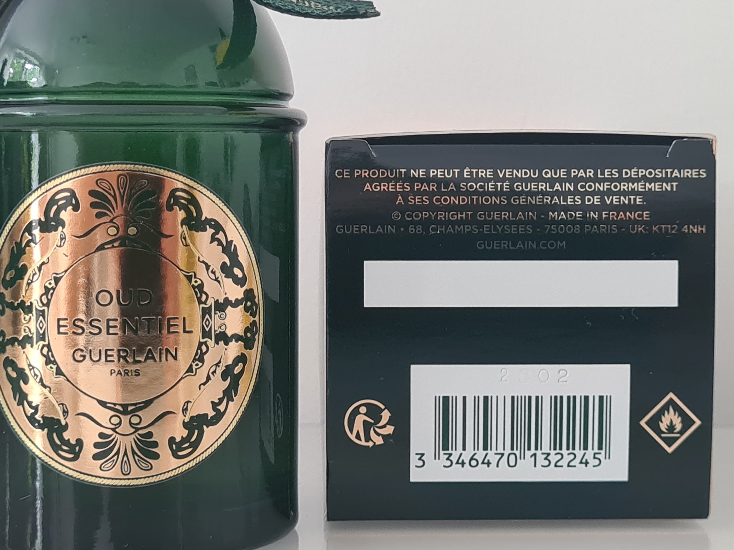 Guerlain OUD ESSENTIEL Eau De Parfum Perfume Tester Sample Authentic