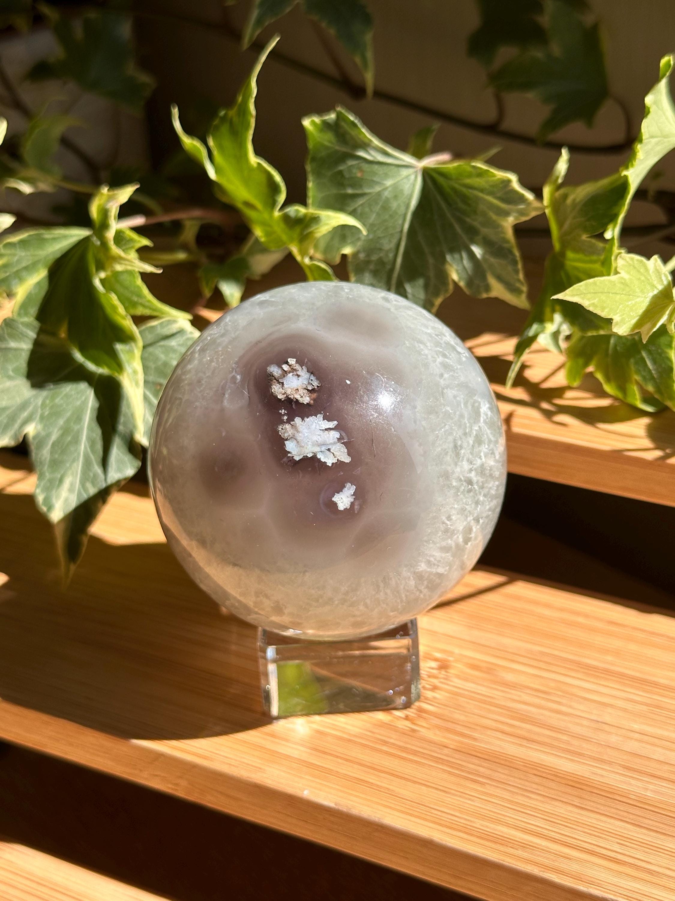 プラシオライト×フラワーアゲート×スモーキークォーツ レア】 プラシオライト×フラワーアゲート×スモーキークォーツ