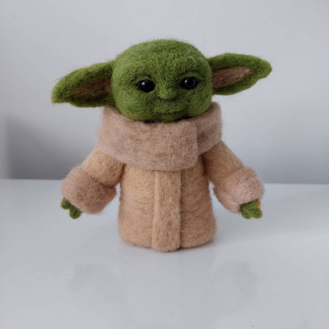 Baby Yoda Needle Felting Star Wars Character Etsy