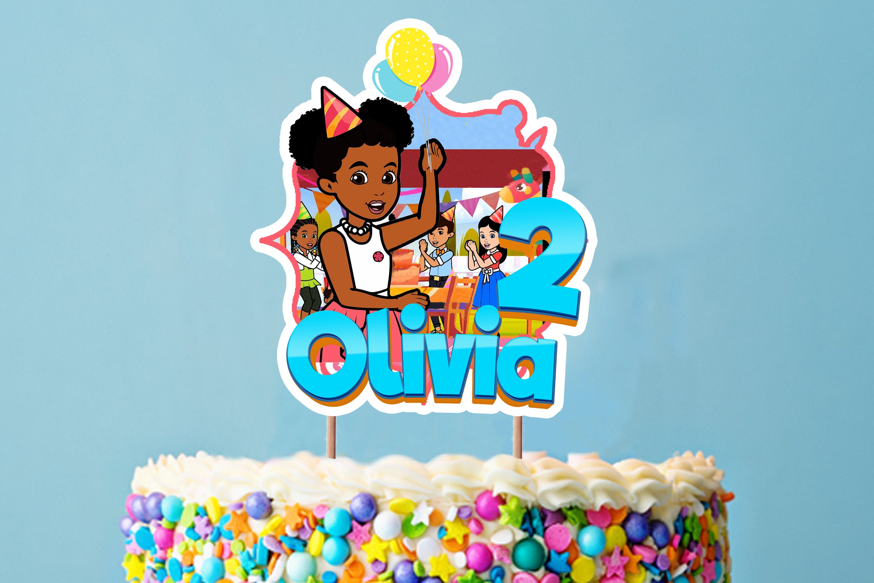 Printable Gracie's Corner Cake Topper Gracie's Corner Etsy Australia