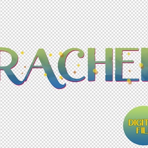 Encanto Birthday Logo: Custom Name Decoration (Digital File)