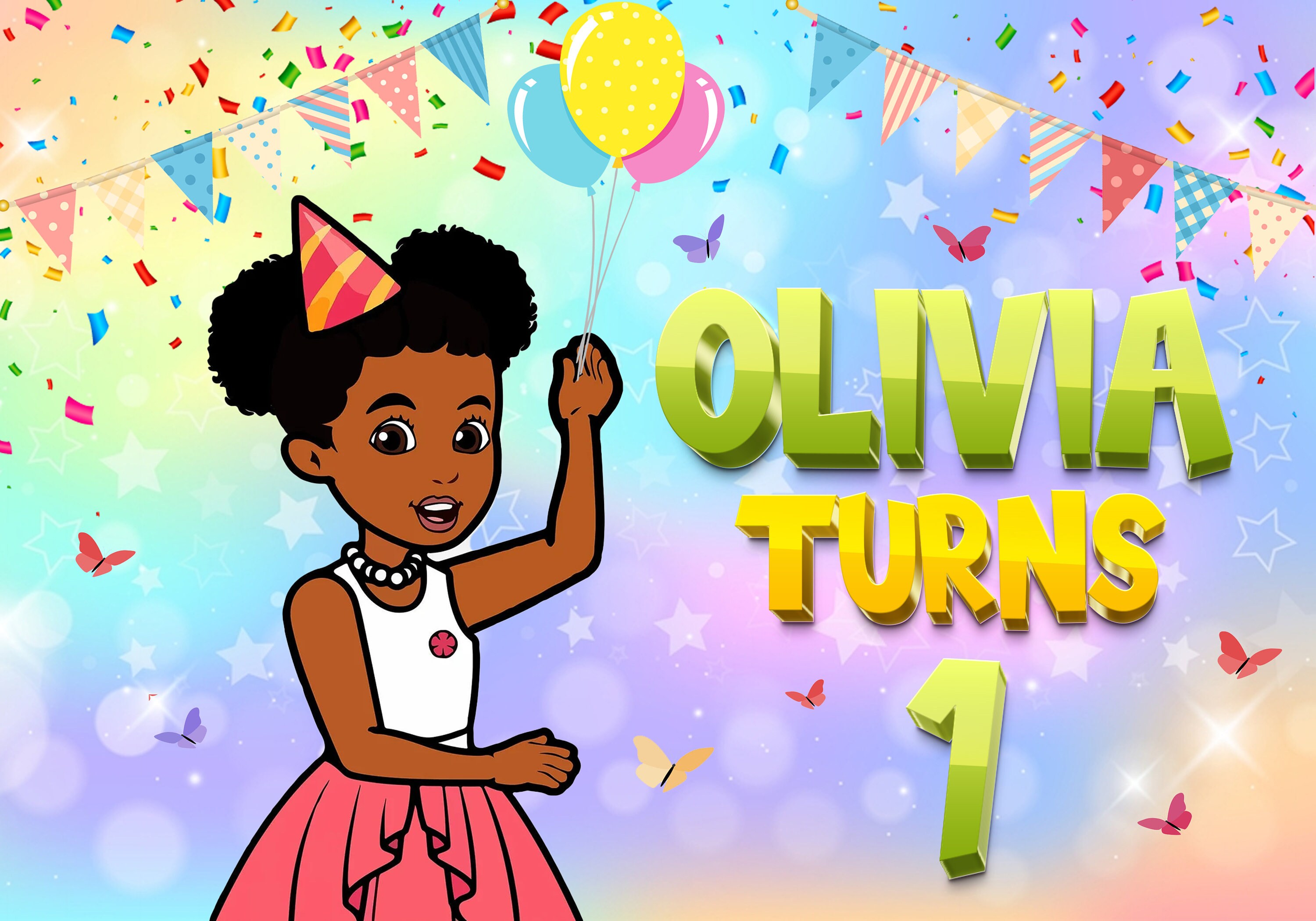 Gracie's Corner Birthday Banner Gracie's Corner Etsy