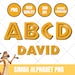 Simba Alphabet PNG: Lion King Font, Printable Font (digital File Only ...