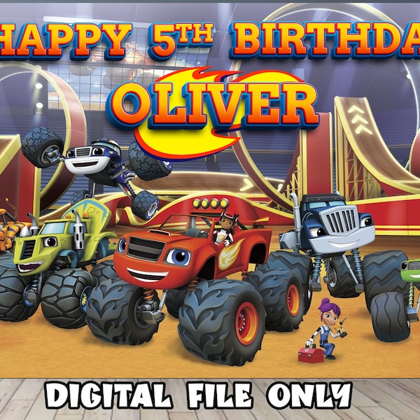 Blaze Birthday - Etsy