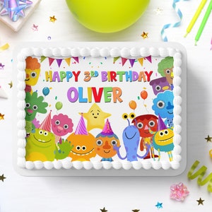 Super Simple Songs Personalized Edible Cake Topper - Super Simple Songs cake top picture - Super Simple Songs Cake Decoration