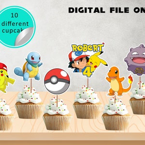 How to Make a Pokemon Cake Topper with Cricut 