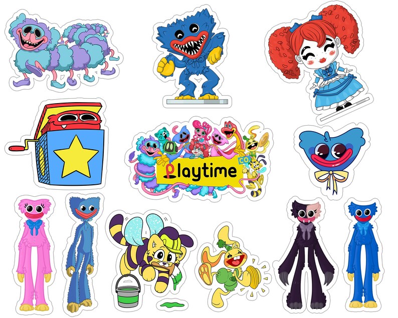 Instant Download Poppy Playtime Cake Topper Instant Download - Etsy