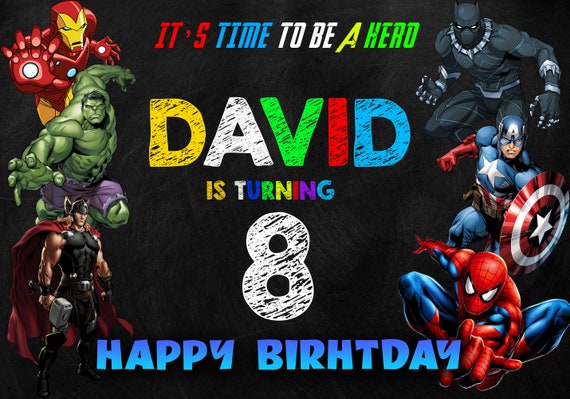 Bandierina Decorativa Avengers Assemble Per Festa Di Compleanno – 2,3 Metri In Plastica - 4