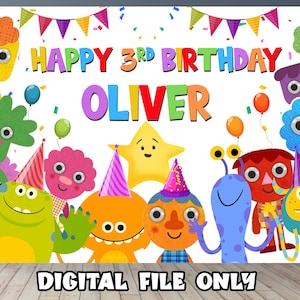 Super Simple Songs Birthday Banner: Party Decoration (Digital Download)