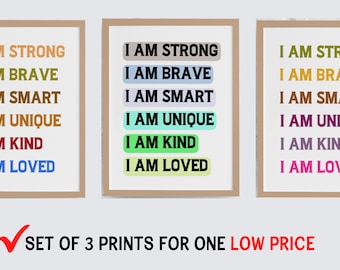 Digital Download Inspirational Quotes For Kids Printable Artwork