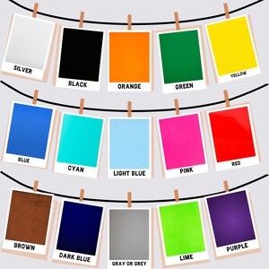 15 Color Cards Print, Montessori flashcards, Pre-School Cards Printable Download