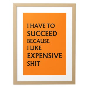 Funny Office Wall Art: Motivational Entrepreneur Print Set (Digital Download)