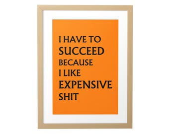 Funny Office Wall Art: Motivational Entrepreneur Print Set (Digital Download)
