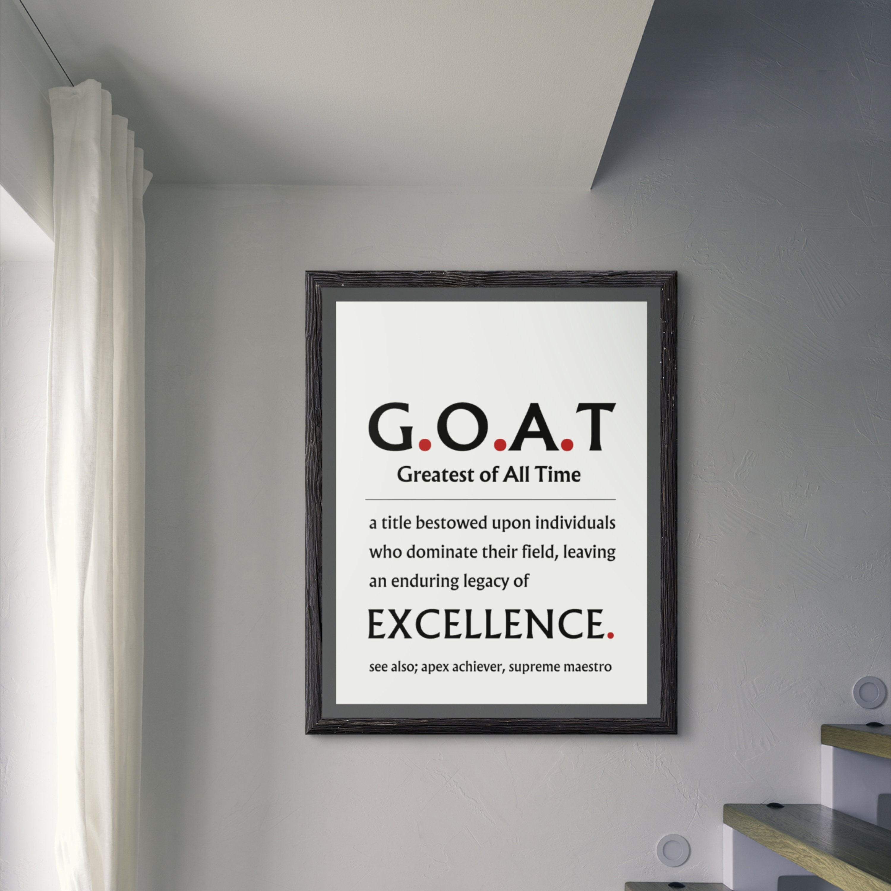 Greatest of All Time Goat Printable Download, Special Friend Definition Print, Gift For An Amazing Person Bestie Poster Best Friend Quotes