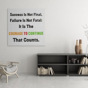 Winston Churchill Business Quote Downloadable Print