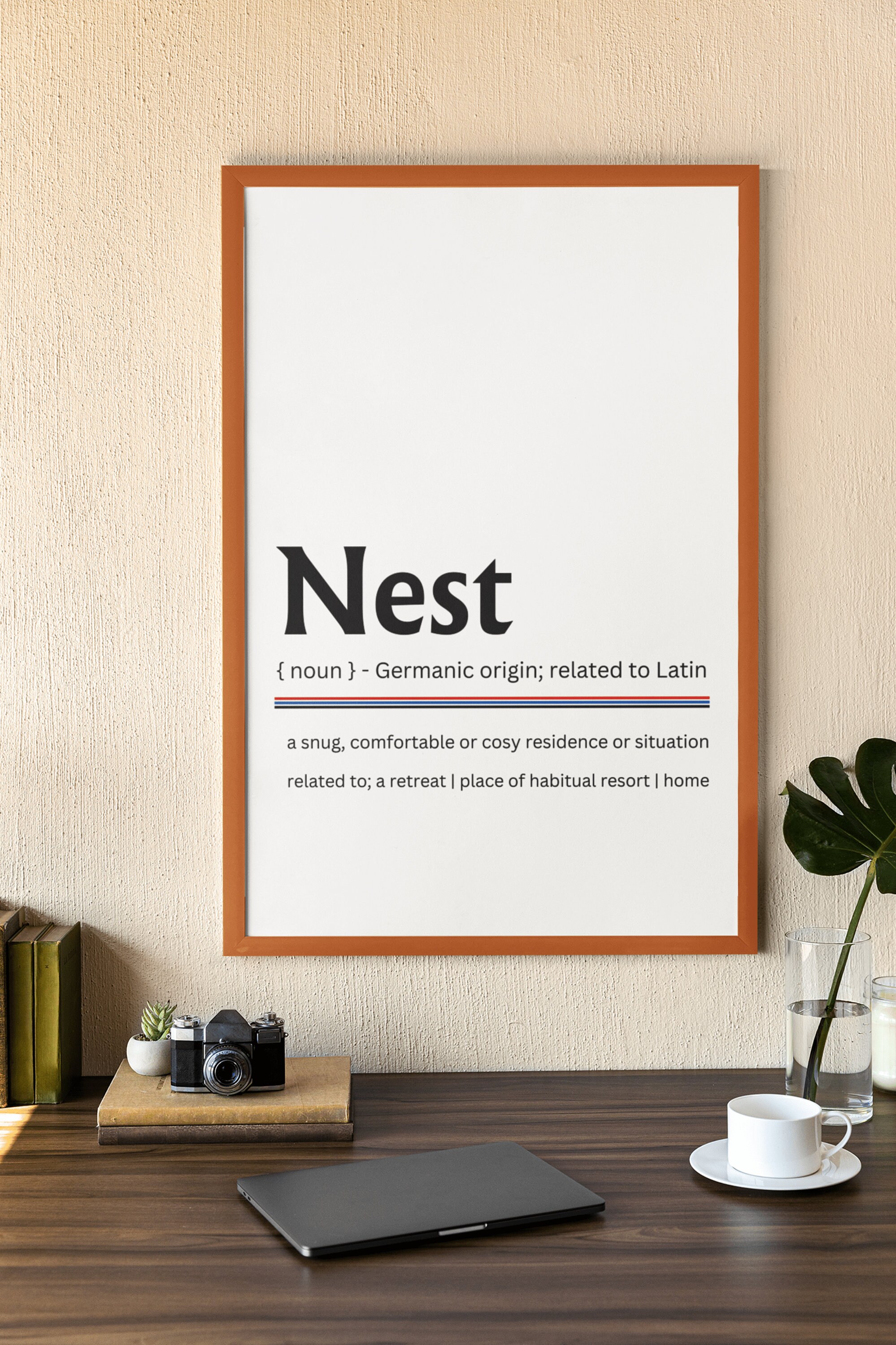 Nest Definition Print: Home Wall Art (digital Download) - Etsy