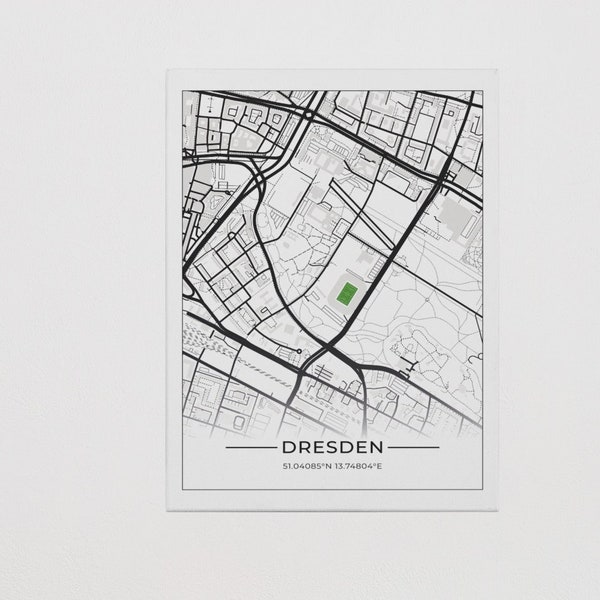 Stadion Map Dresden