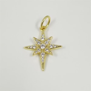 pandora Sparkling North Star Dangle Charm