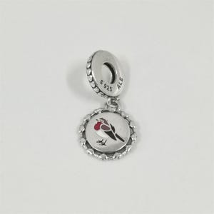 Pandora Robin Bird Dangle Charm