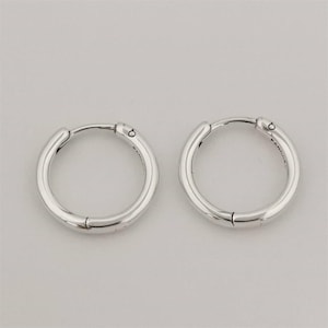 Pandora Moments 18 mm Charm Hoop Earrings