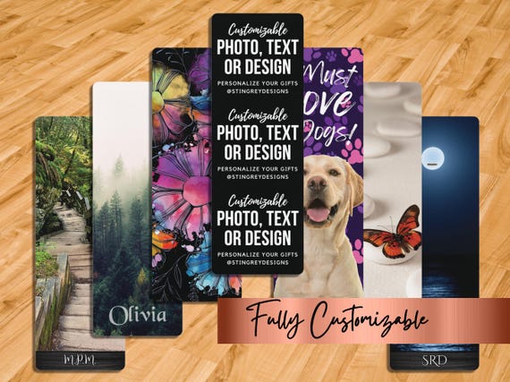 Custom Yoga Mat | Personalized 24”x 68” Yoga Mats | Photo, Text or Design floor fitness mat | Perfect Yoga Lover or Home Workout Gifts!