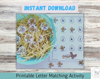 Chicken Activity, Preschool Chicken Activity, Spring Preschool Printables, Spring Preschool Activities, Spring Preschool Worksheets