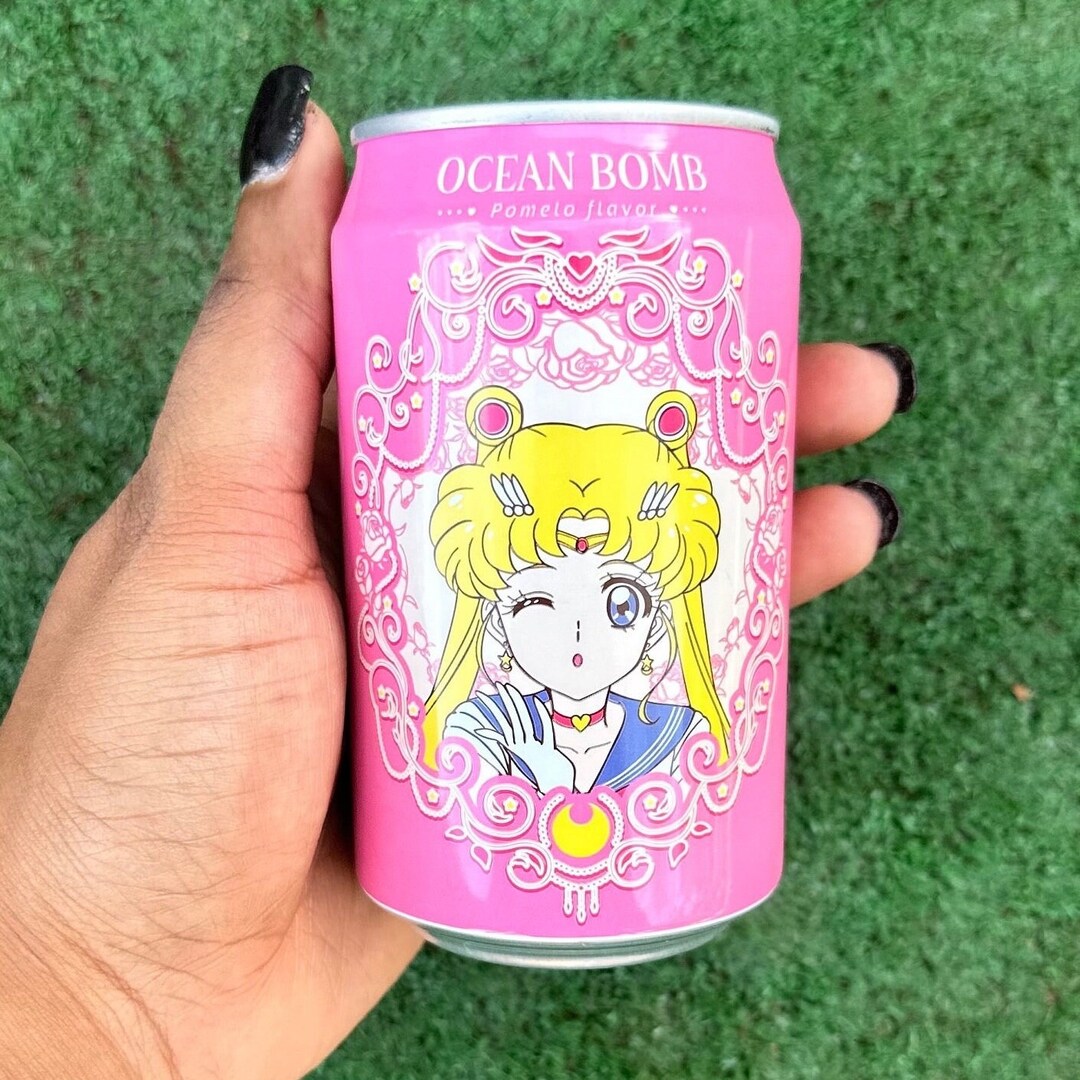 Ocean Bomb Sailor Moon Soda, Pomelo Flavor Etsy