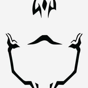 King Of Curses Vinyl Decal