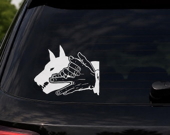 Shadow Dog Decal