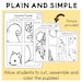 Cut and Paste Fine Motor Puzzles/ Fall Theme/ Kindergarten/ Special ...