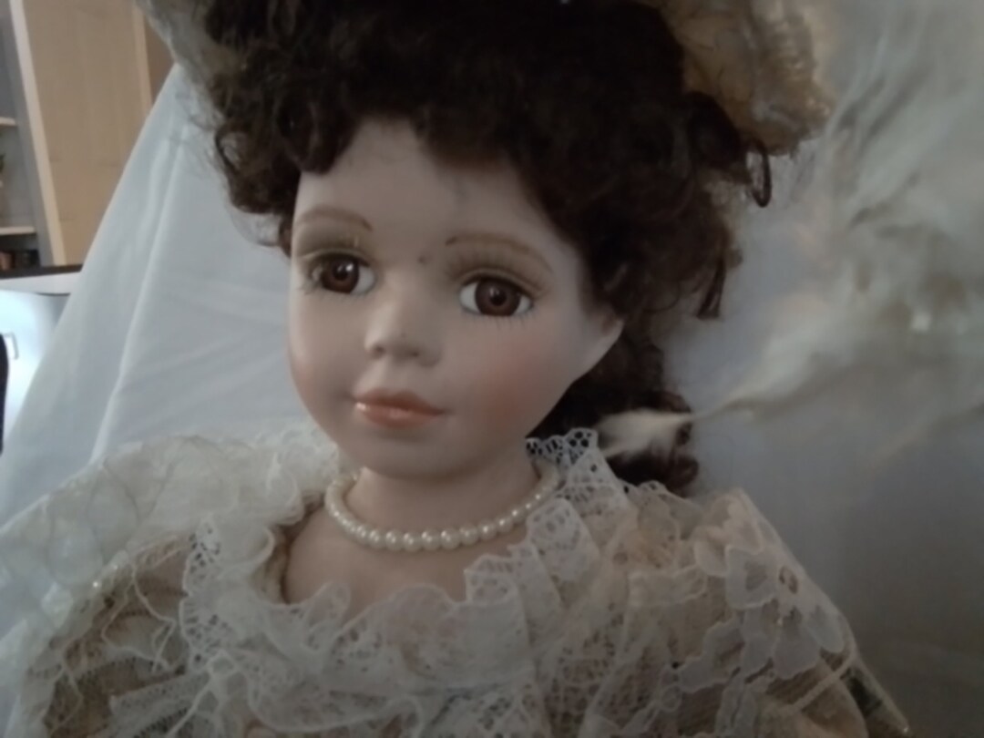 Porcelain Doll. Victorian Rose Collection Etsy