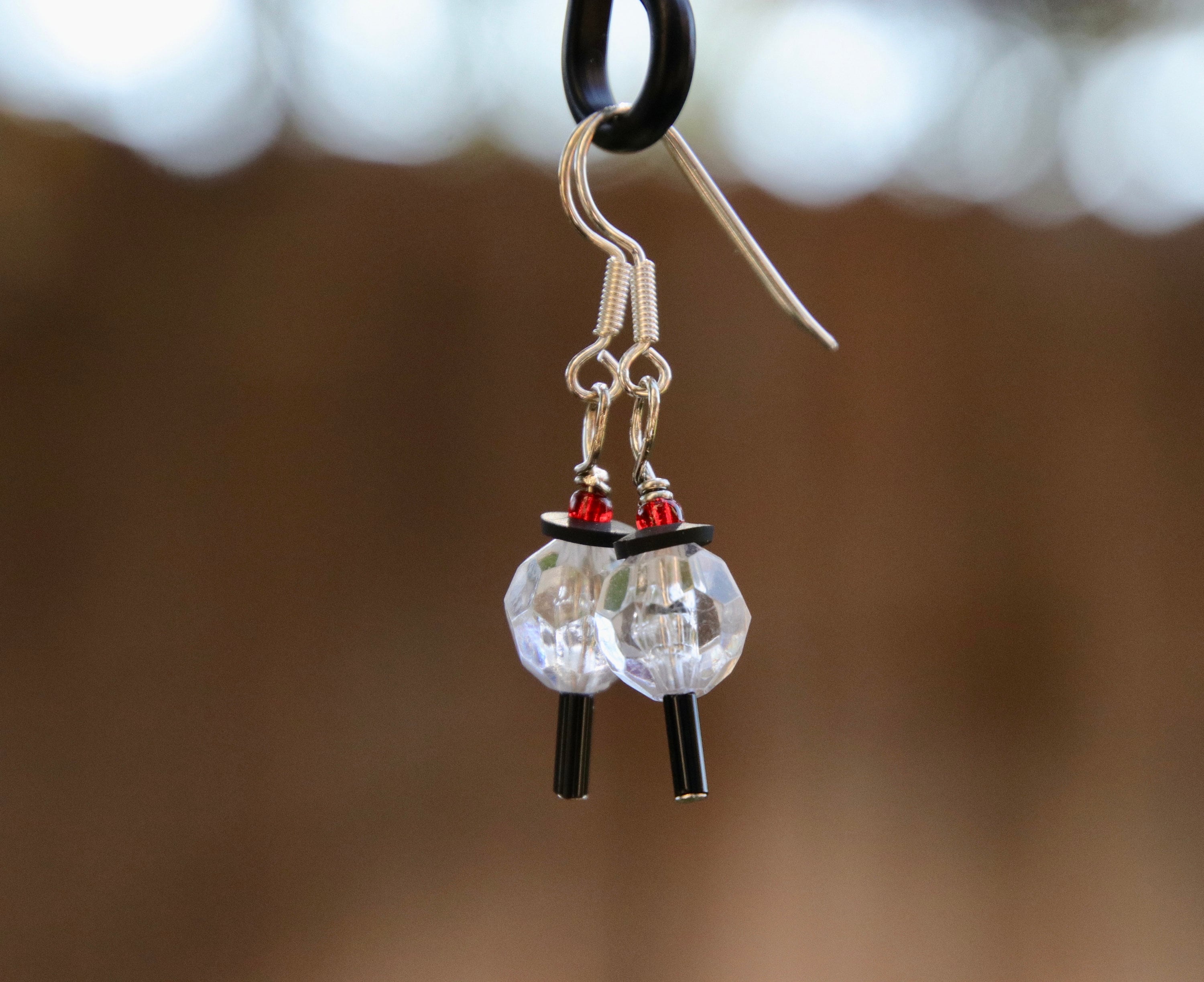 Silver Bar Chain Single Earring | Heeseung - Enhypen