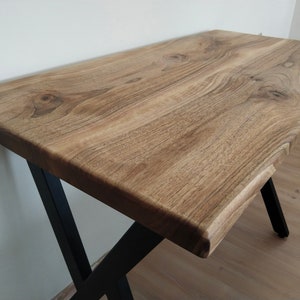 Walnut Dining Table, Wooden Dining Table, Custom Dining Table, Solid Wood Table, Rustic Dining Table, Dining Room Table, Farmhouse Table