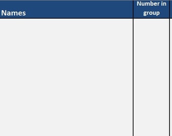 RSVP and Gift Tracker