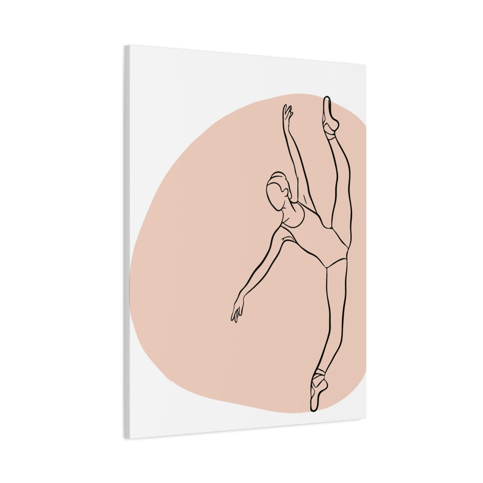 Pink Ballerina Room Wall Decor Dance Nursery Wall Decor Ballet Lover