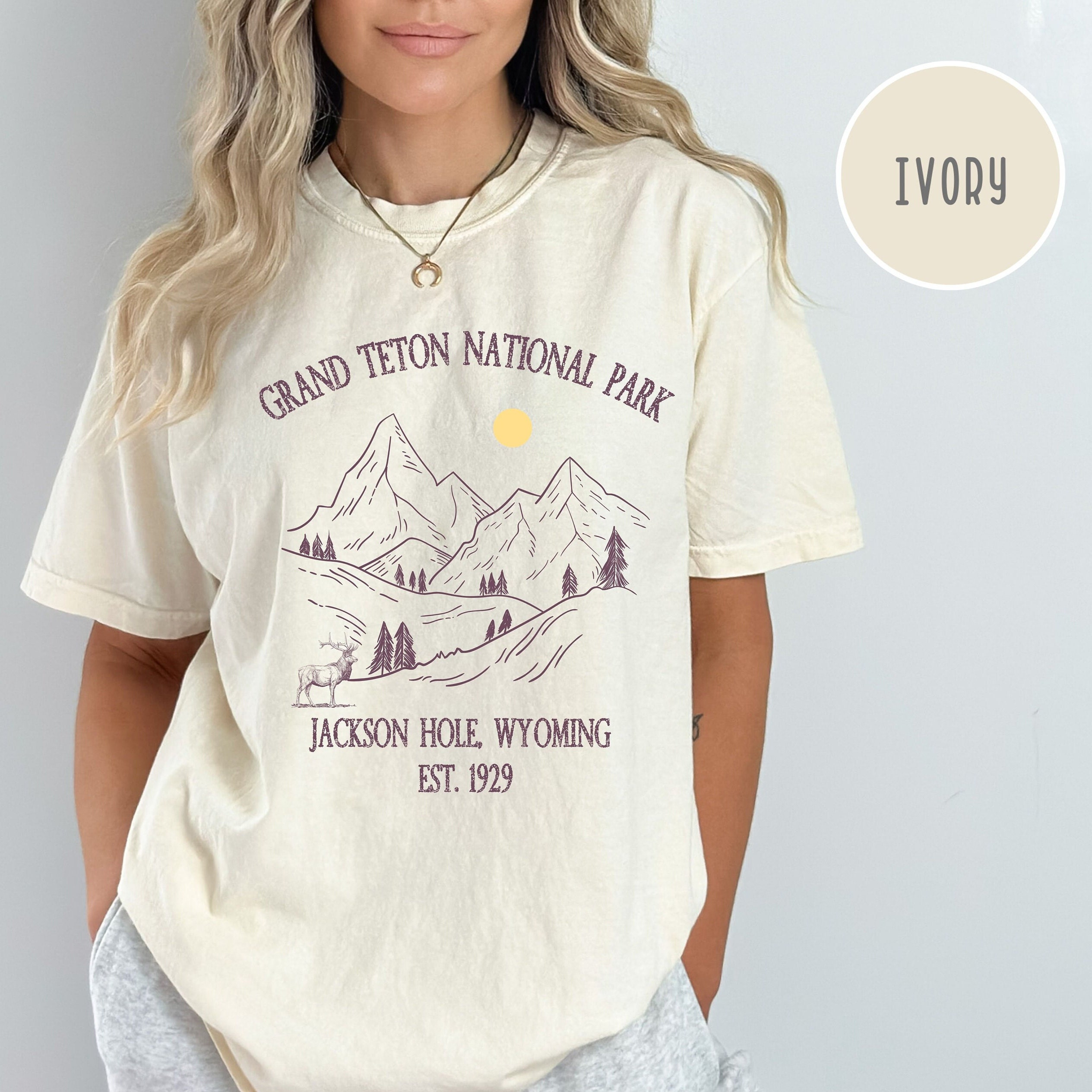 Jackson Hole Wyoming T Shirt National Park Shirt Mountains Jackson Hole Wyoming T Shirt National Park Shirt Mountains