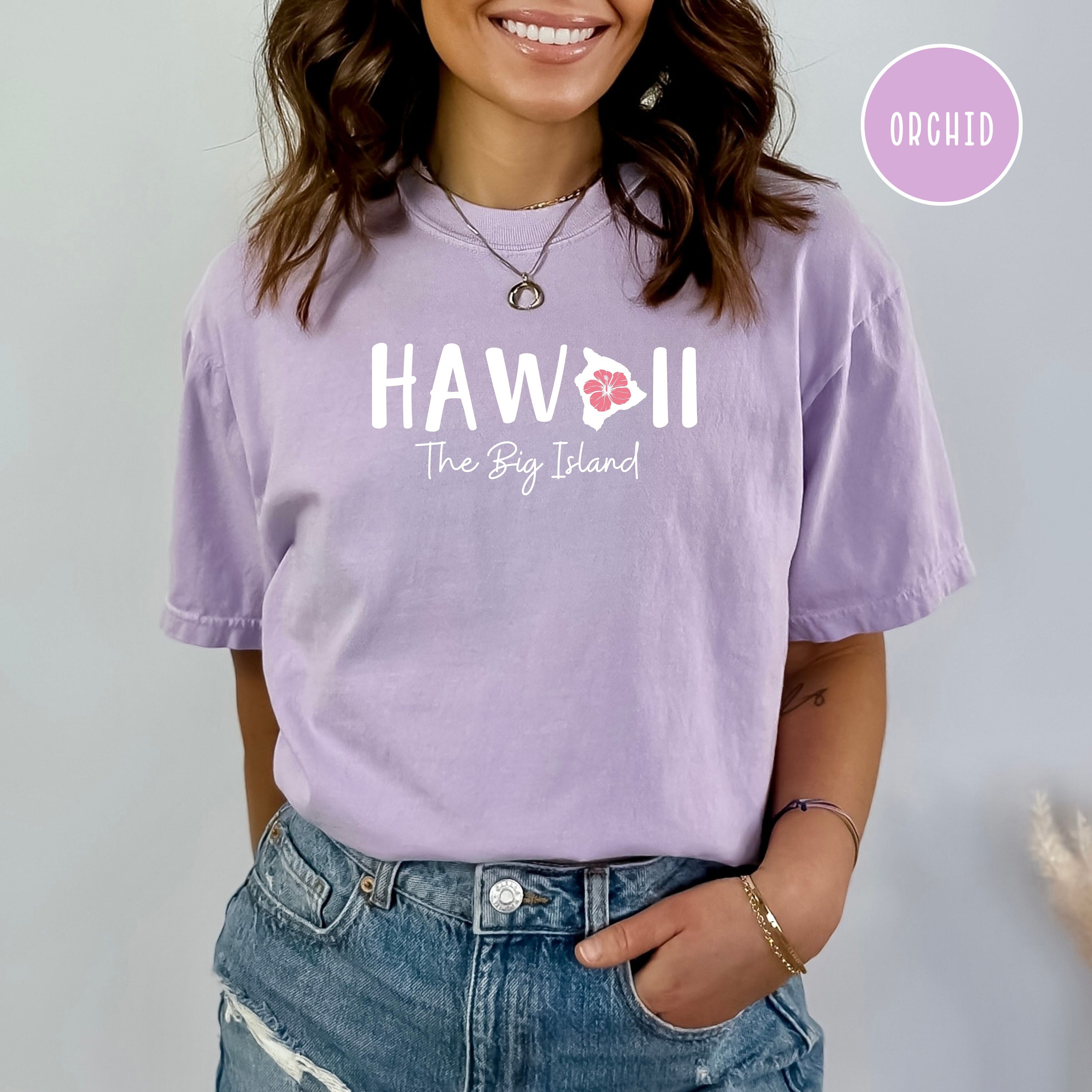 ハワイ・ビッグアイランド・コンフォートカラーズ®Tシャツ、ハワイ