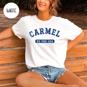 Carmel By The Sea T-Shirt, Carmel Beach Tee Shirt, Carmel TShirt, Carmel Monterey California Tee, Carmel Gift Tee, Carmel Monterey Vacation