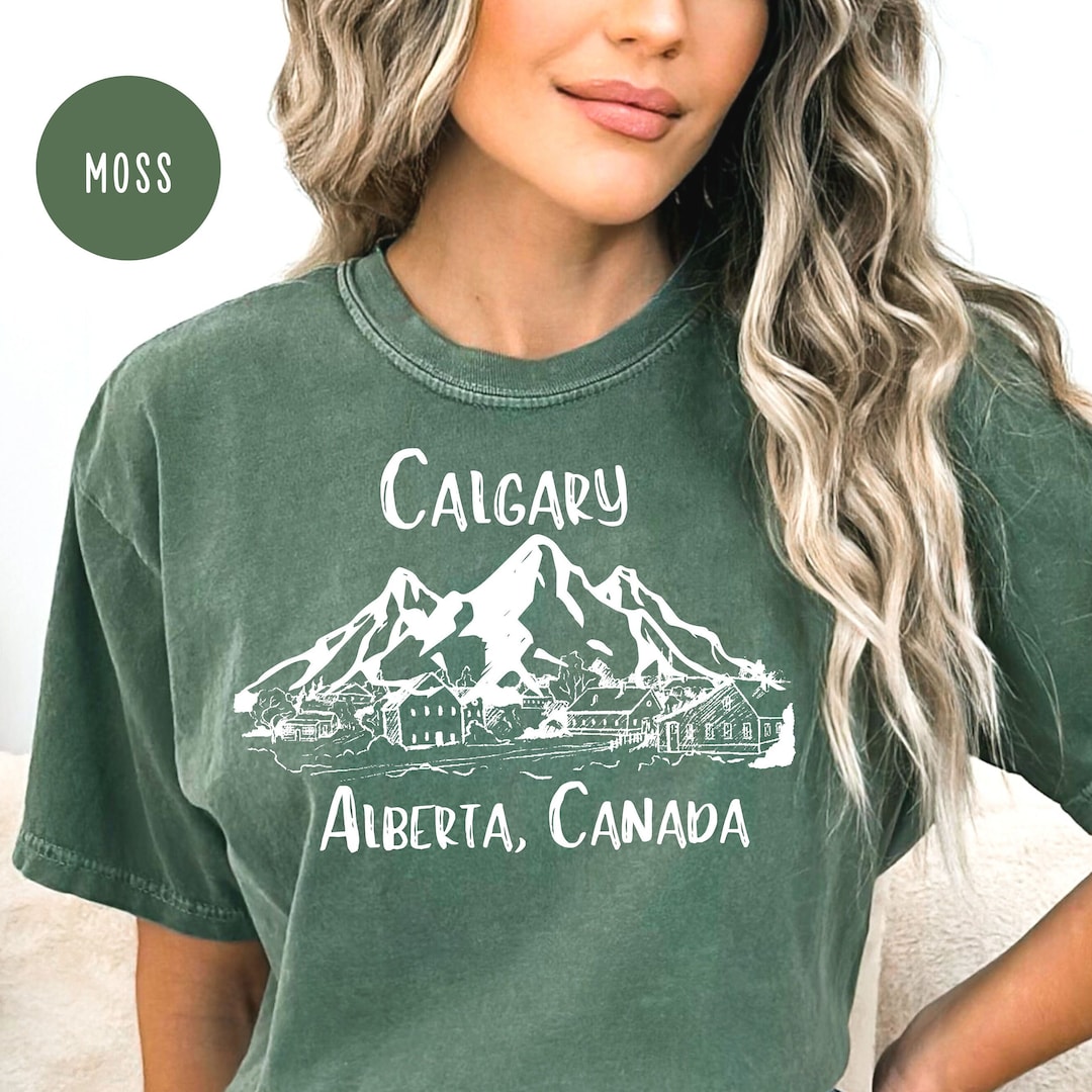 Calgary Alberta Canada Comfort Colors® Tshirt, Calgary Vacation Gift