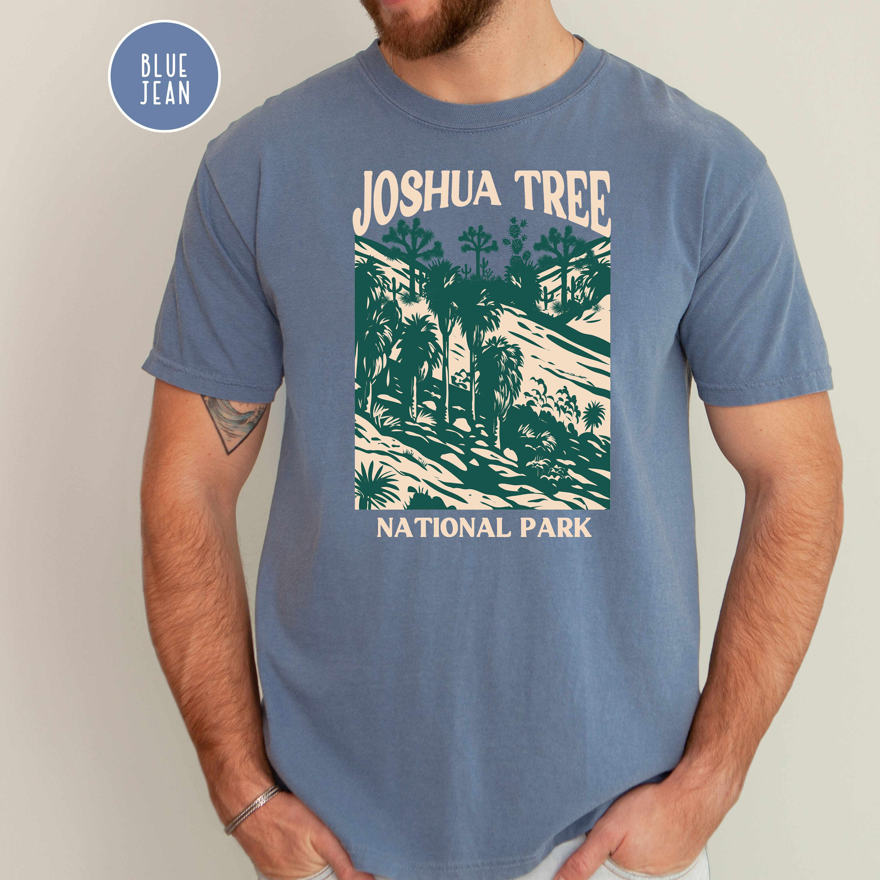 Joshua Tree National Park T-Shirt Distressed Joshua Tree App Joshua Tree National Park T-Shirt Distressed Joshua Tree App