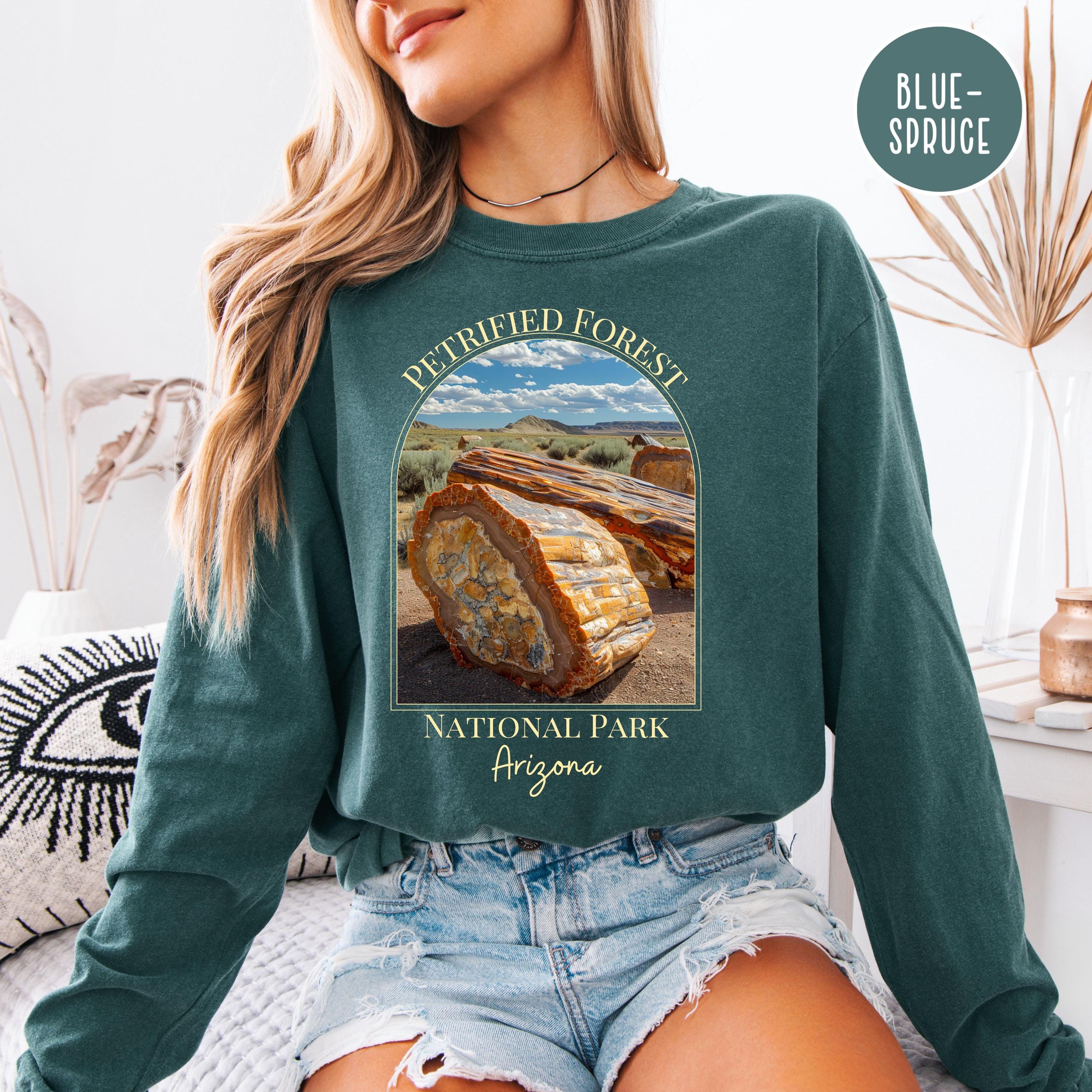 Petrified Forest National Park Arizona Comfort Colors Long Sleeve