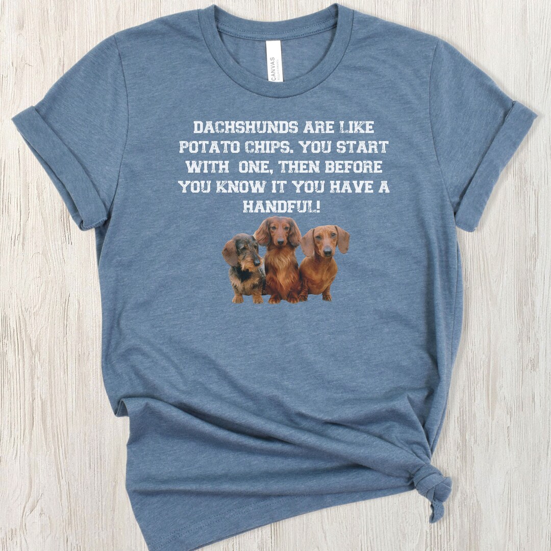 Funny Wiener Dog Shirt Gift for Dachshund Mom Funny Dachshund Etsy