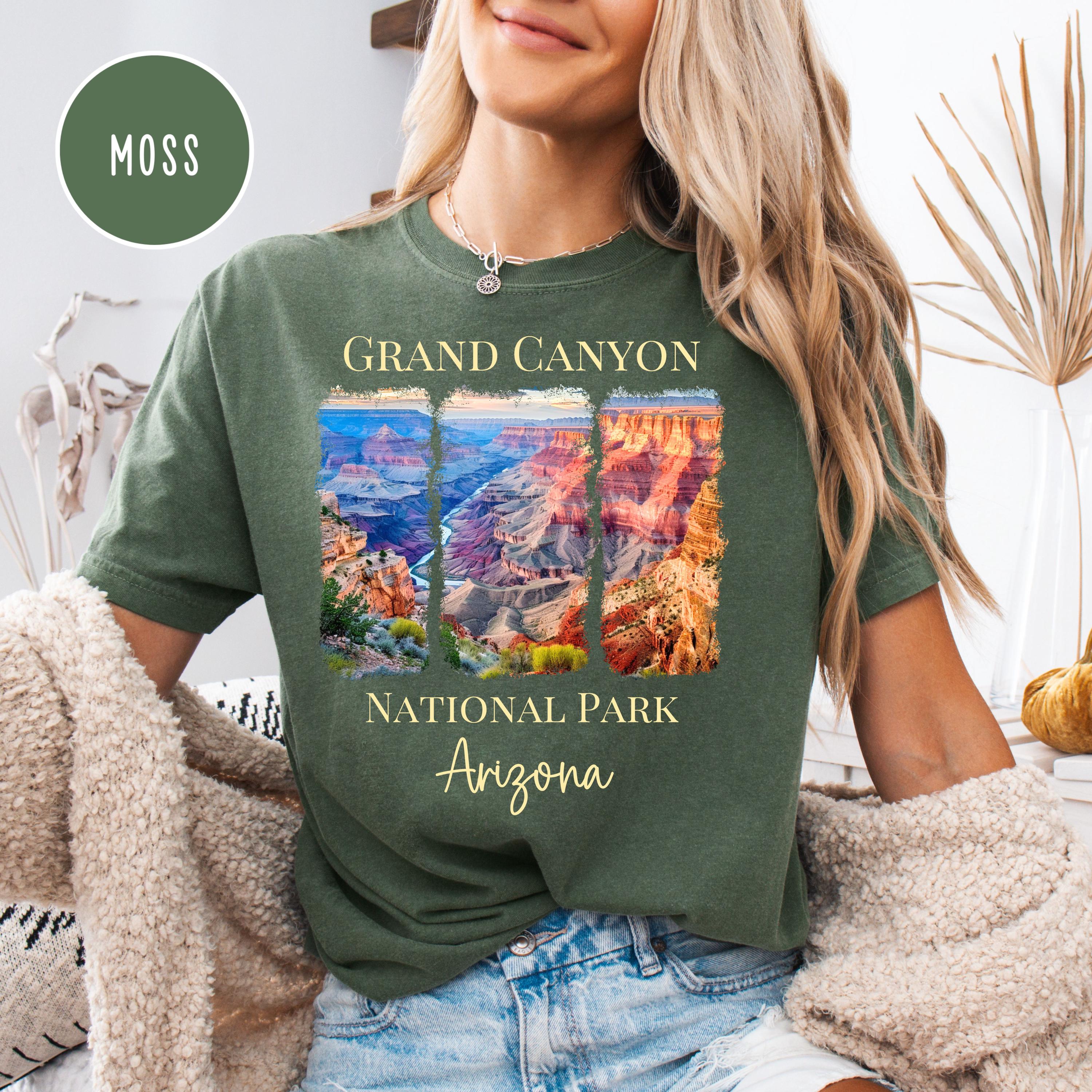 Grand Canyon National Park Comfort Colors® Tee Shirt Grand Canyon Arizona Vacation Gift Tee Shirt, Grand Canyon Sunset, Grand Canyon Gift